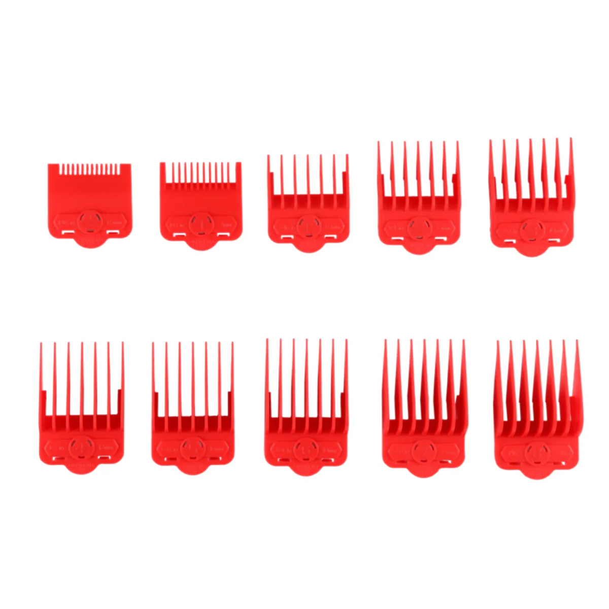 Magnetic Clip-On Guards - Red