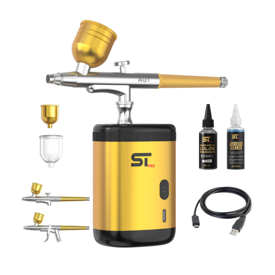 Airbrush Gun Kit - Gold