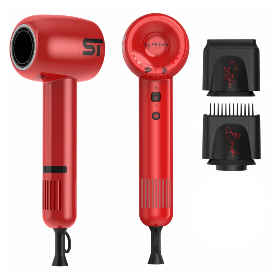 Hair Dryer Kit - Red